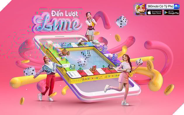 LIME “cute lạc lối” trong thế giới 360mobi Cờ Tỷ Phú 2