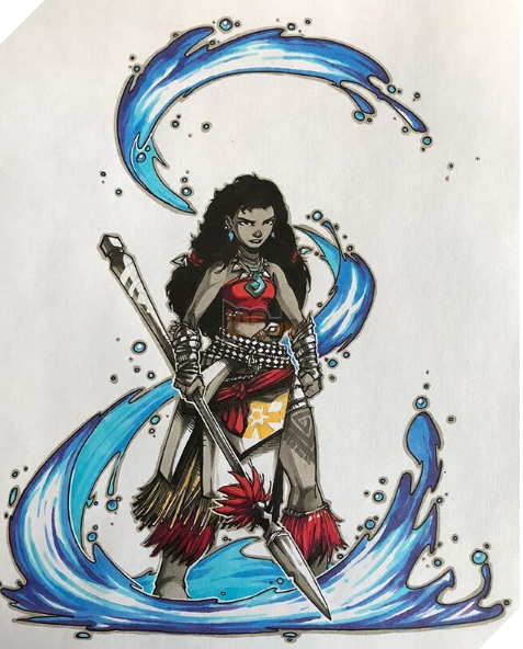 Khi những nàng công chúa Disney duyên dáng biến thân thành những chiến binh dũng mãnh sẽ như thế nào? - Ảnh 6.