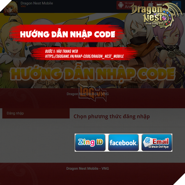 LAGVN - Dragon Nest Mobile tưng bừng tặng Giftcode siêu khủng mừng game ra mắt 13