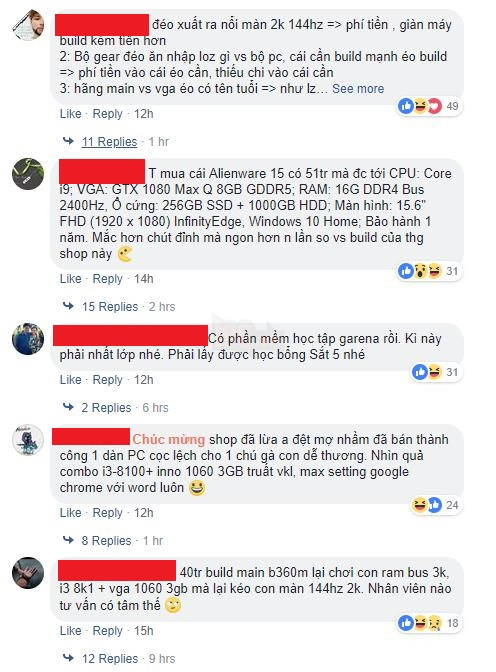 Phản ứng dữ dội của cộng đồng mạng trước dàn máy Core i3 GTX 1060 3GB trị giá 40 triệu 6