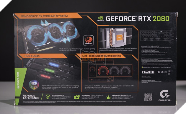 Trên tay nhanh Gigabyte RTX 2080 Gaming OC 8GB - Chiếc RTX 2080 rẻ nhất giá chỉ 26 củ  3