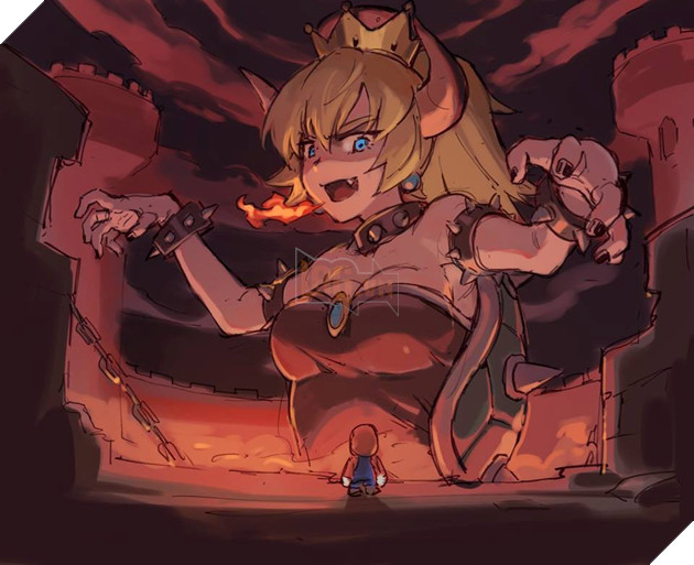 Từ một hình châm biếm ngẫu hứng, Meme Công Chúa Bowser bỗng dưng trở thành cơn sốt toàn mạng xã hội 7