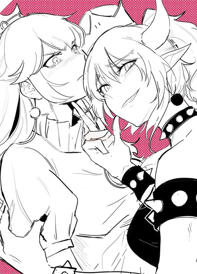 Từ một hình châm biếm ngẫu hứng, Meme Công Chúa Bowser bỗng dưng trở thành cơn sốt toàn mạng xã hội 13