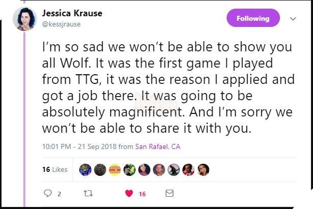 Telltale Games tuyên bố ngừng hoạt động, dự án The Wolf Among Us 2 cũng bị dừng vô thời hạn 2