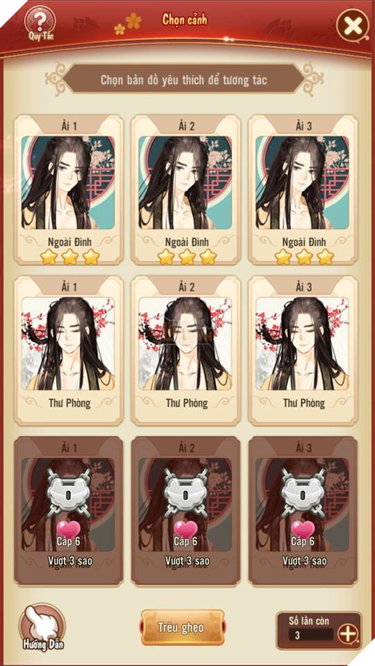 Mộng Hoàng Cung: Hướng dẫn Thị Tẩm - Trêu Ghẹo chắc chắn qua ải đơn giản nhất