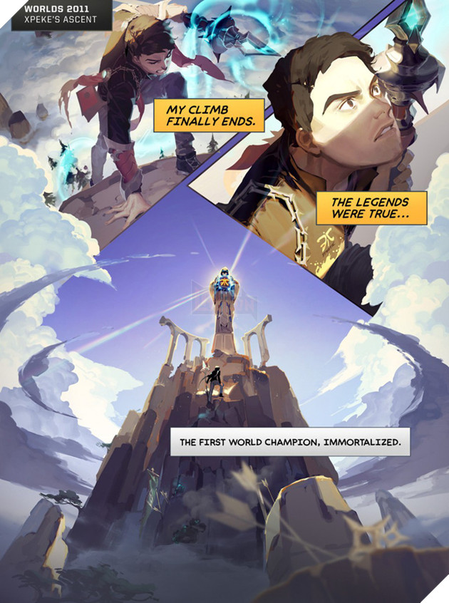 Tổng hợp mini-comics cực chất thể hiện những điểm nhấn của các kỳ CKTG: GAM xuất hiện hoành tráng!  - Ảnh 1.