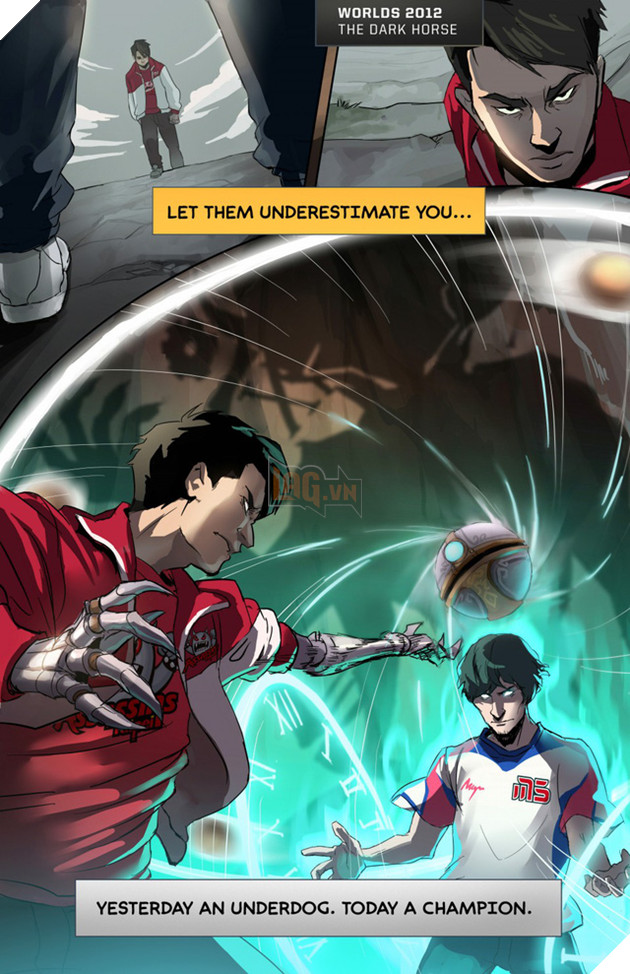 Tổng hợp mini-comics cực chất thể hiện những điểm nhấn của các kỳ CKTG: GAM xuất hiện hoành tráng!  - Ảnh 2.