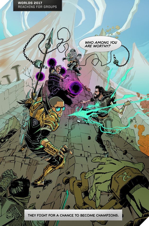 Tổng hợp mini-comics cực chất thể hiện những điểm nhấn của các kỳ CKTG: GAM xuất hiện hoành tráng!  - Ảnh 4.