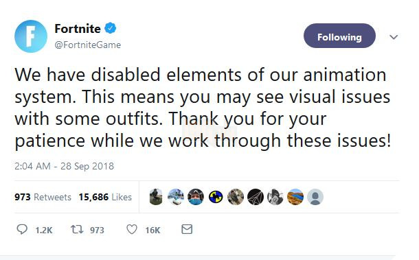 Fortnite cáo lỗi sau khi để lọt hiệu ứng ngực lạ ở nhân vật nữ trong patch Season 6 3