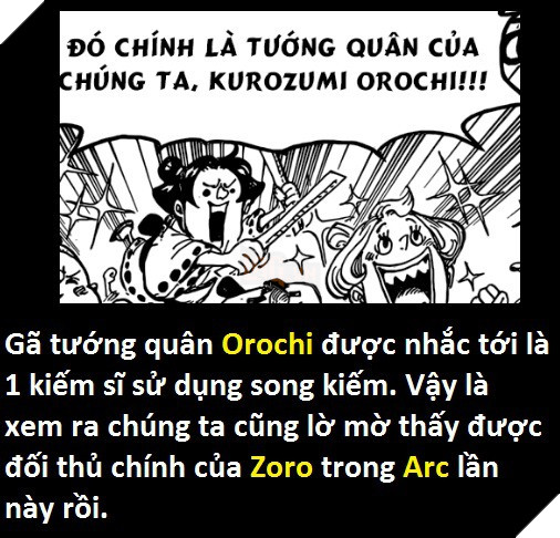 Góc soi mói One Piece 919: Hé lộ sức mạnh của Tướng quân Orochi - Zoro lại đi lạc? - Ảnh 6.