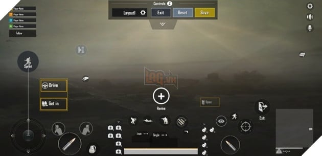 PUBG Mobile - hướng dẫn cách tùy chỉnh nút điều khiên sao cho dễ điều khiển nhất 3