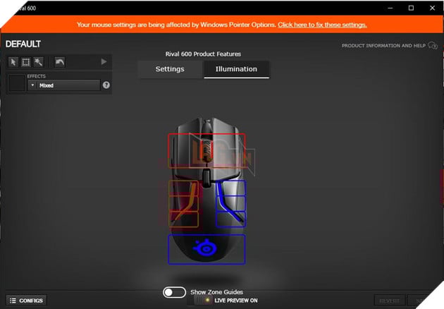 Trên tay nhanh Steelseries Rival 600 - Chú chuột chơi game chuyên nghiệp với khả năng tùy biến mạnh mẽ 30