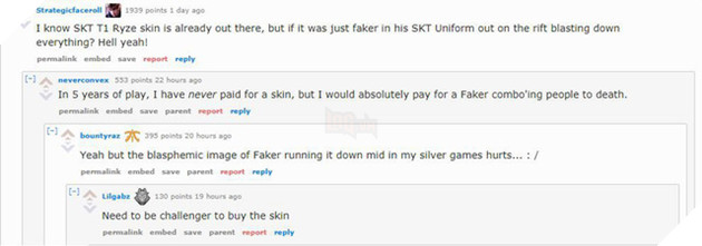 Cộng đồng LMHT thế giới “kêu gào” đòi Riot biến chính Faker thành trang phục mới của Ryze - Ảnh 4.