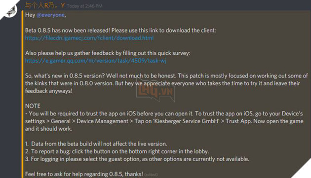 Tencent tung ra link tải bản beta 0.8.5 của PUBG Mobile quốc tế - Ảnh 2. Tencent tung ra link tải bản beta 0.8.5 của PUBG Mobile quốc tế - Ảnh 2.