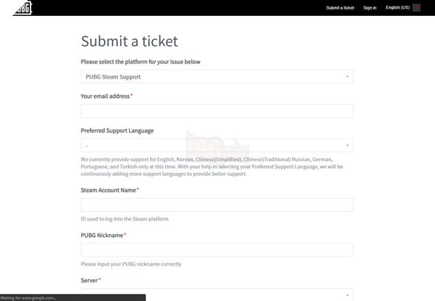 PUBG: Huong dan cach lay lai acc PUBG Steam khi bi ban nham 3 PUBG: Hướng dẫn cách lấy lại acc PUBG Steam khi bị ban nhầm 3