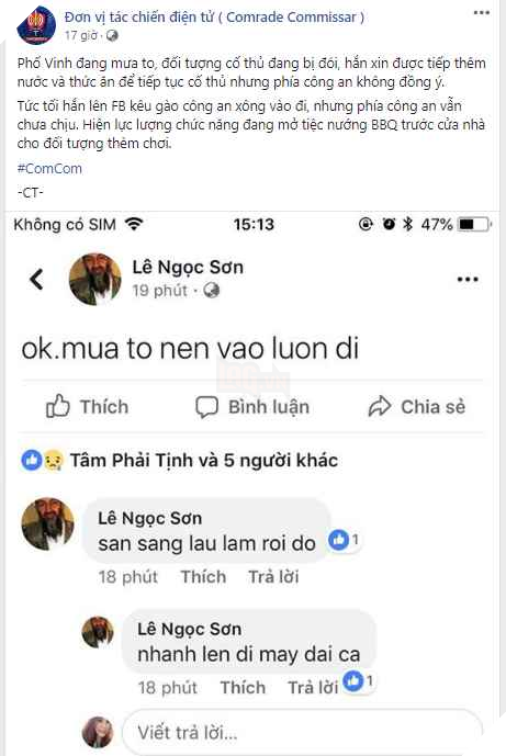 Doi tuong om luu dan co thu sau 14 tieng da phai dau hang nhuong top 1 vi qua doi bung 2 Đối tượng ôm lựu đạn cố thủ sau 14 tiếng đã phải đầu hàng nhường top 1 vì quá đói bụng 2