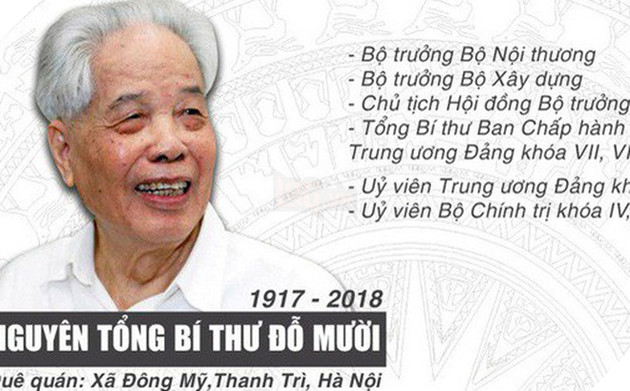(Infographic) Những Äóng góp to lá»n cá»§a nguyên Tá»ng Bà thư Äá» Mưá»i