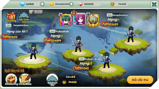 Manga Sieu Quay: Huong dan xay dung doi hinh sat thuong vat ly cho tan thu xay dung Manga Siêu Quậy: Hướng dẫn xây dựng đội hình sát thương vật lý cho tân thủ xây dựng