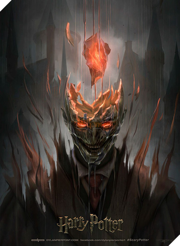 Ngắm tạo hình Harry Potter được làm theo phong cách phim kinh dị - Ảnh 1.