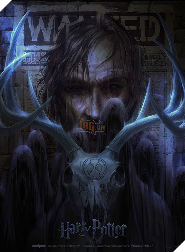 Ngắm tạo hình Harry Potter được làm theo phong cách phim kinh dị - Ảnh 3.