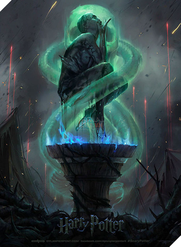 Ngắm tạo hình Harry Potter được làm theo phong cách phim kinh dị - Ảnh 4.