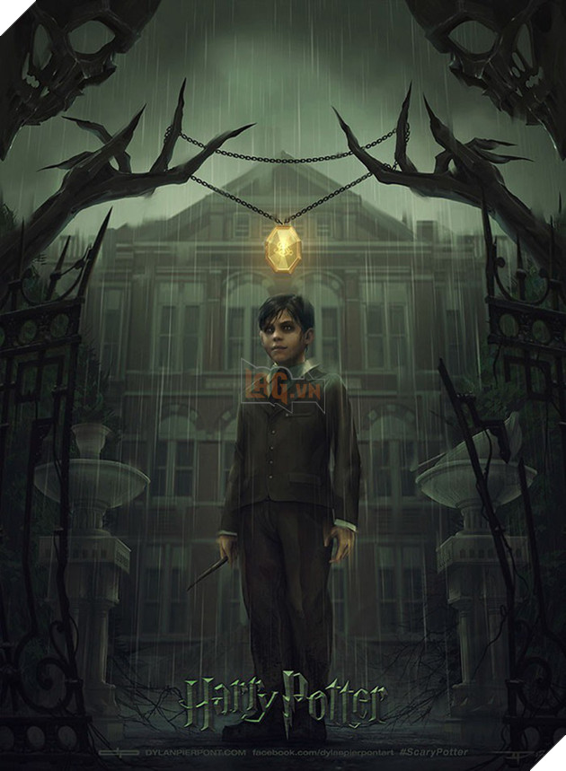 Ngắm tạo hình Harry Potter được làm theo phong cách phim kinh dị - Ảnh 6.