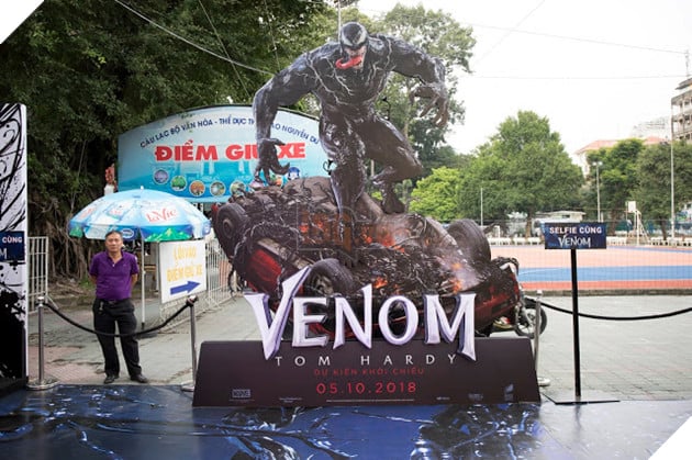 Ly Hai Minh Ha, Zero 9 cung hang loat sao Viet tham gia chao don Venom den Viet Nam 6 Lý Hải Minh Hà, Zero 9 cùng hàng loạt sao Việt tham gia chào đón Venom đến Việt Nam 6