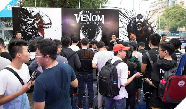 Ly Hai Minh Ha, Zero 9 cung hang loat sao Viet tham gia chao don Venom den Viet Nam 13 Lý Hải Minh Hà, Zero 9 cùng hàng loạt sao Việt tham gia chào đón Venom đến Việt Nam 13