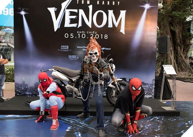 Ly Hai Minh Ha, Zero 9 cung hang loat sao Viet tham gia chao don Venom den Viet Nam 25 Lý Hải Minh Hà, Zero 9 cùng hàng loạt sao Việt tham gia chào đón Venom đến Việt Nam 25