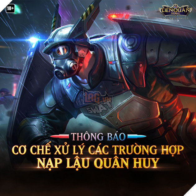 Liên Quân Mobile: Garena đưa ra cơ chế trừng phạt người nạp Quân Huy lậu - Ảnh 2. Liên Quân Mobile: Garena đưa ra cơ chế trừng phạt người nạp Quân Huy lậu - Ảnh 2.