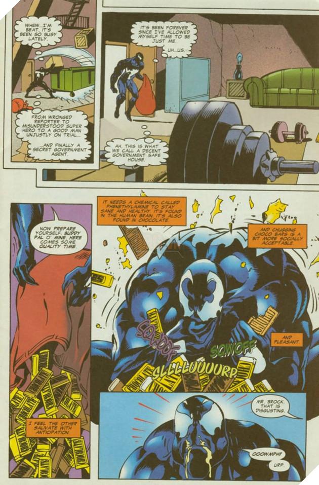 Comics Trivia: Venom có thực sự thích ăn não như trong phim không? - Ảnh 6. Comics Trivia: Venom có thực sự thích ăn não như trong phim không? - Ảnh 6.