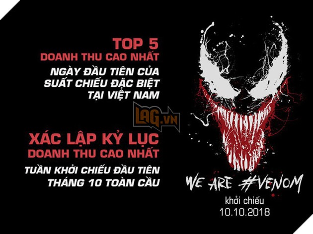 Venom lại một lần nữa thay đổi lịch khởi chiếu, nhưng lần này là vì lý do vô cùng đáng mừng - Ảnh 1. Venom lại một lần nữa thay đổi lịch khởi chiếu, nhưng lần này là vì lý do vô cùng đáng mừng - Ảnh 1.