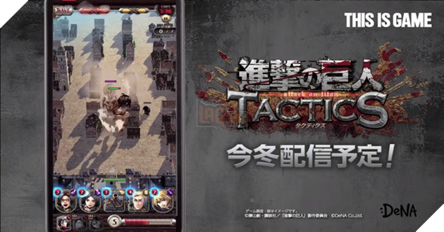 Game chiến thuật thẻ bài Attack on Titan Tactics sắp ra mắt ở Nhật - Ảnh 1. Game chiến thuật thẻ bài Attack on Titan Tactics sắp ra mắt ở Nhật - Ảnh 1.