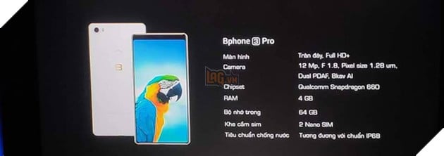 Bphone 3 và Bphone 3 Pro lộ diện trước giờ ra mắt, giá 6.99 và 9.99 triệu đồng - Ảnh 1. Bphone 3 và Bphone 3 Pro lộ diện trước giờ ra mắt, giá 6.99 và 9.99 triệu đồng - Ảnh 1.