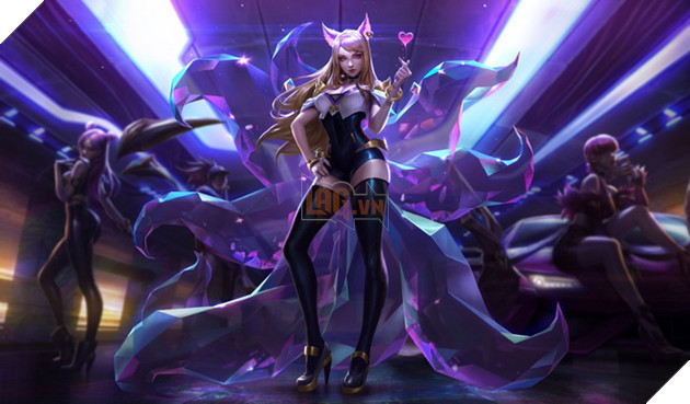 LMHT chinh thuc ra mat Bo Tu skin K/DA Ahri, Akali, Evelyn va Kai'sa dam chat Kpop 2 LMHT chính thức ra mắt Bộ Tứ skin K/DA Ahri, Akali, Evelyn và Kai'sa đậm chất Kpop 2