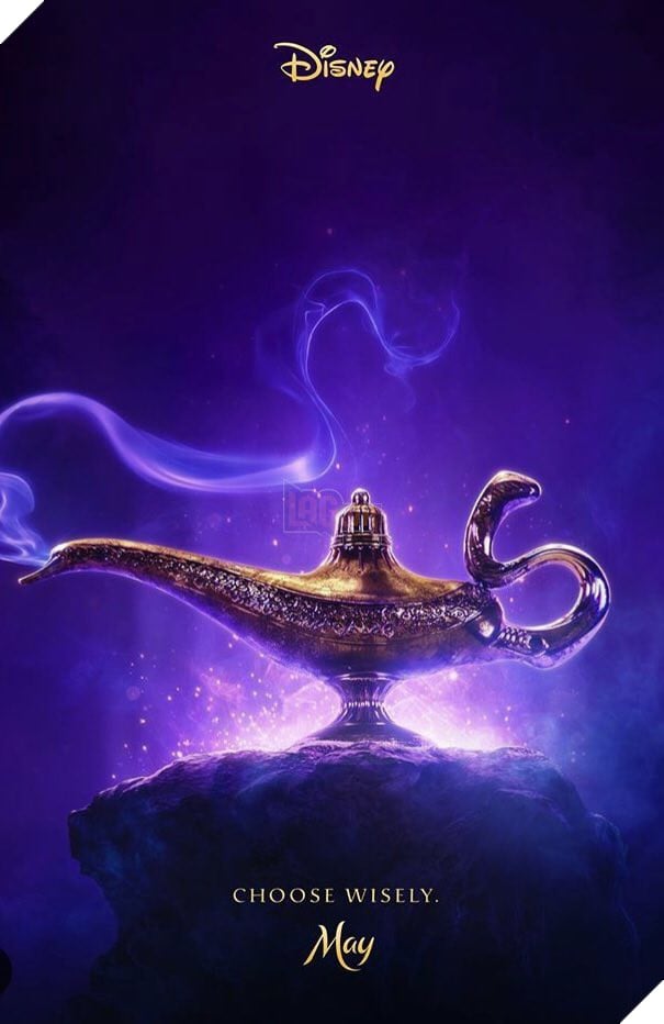 Lộ diện poster Aladdin lung linh huyền ảo, vai Thần Đèn về tay Will Smith - Ảnh 1. Lộ diện poster Aladdin lung linh huyền ảo, vai Thần Đèn về tay Will Smith - Ảnh 1.