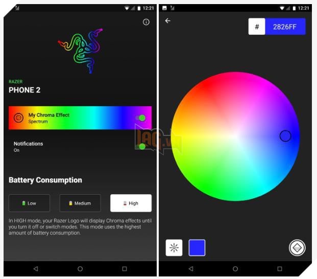 Cận cảnh Razer Phone 2: Mặt lưng bằng kính, logo phát sáng hiệu ứng Chroma, kích thước không thay đổi - Ảnh 3. Cận cảnh Razer Phone 2: Mặt lưng bằng kính, logo phát sáng hiệu ứng Chroma, kích thước không thay đổi - Ảnh 3.