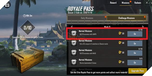 PUBG Mobile: Nhiệm vụ ăn 20 mạng bằng UMP9 trong Royale Pass bị lỗi - Ảnh 3. PUBG Mobile: Nhiệm vụ ăn 20 mạng bằng UMP9 trong Royale Pass bị lỗi - Ảnh 3.