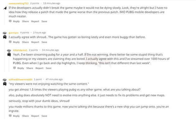 Cho rằng game đã trở nên nhàm chán, Shroud quyết định ngừng stream PUBG và đây là phản ứng của cộng đồng - Ảnh 2. Cho rằng game đã trở nên nhàm chán, Shroud quyết định ngừng stream PUBG và đây là phản ứng của cộng đồng - Ảnh 2.