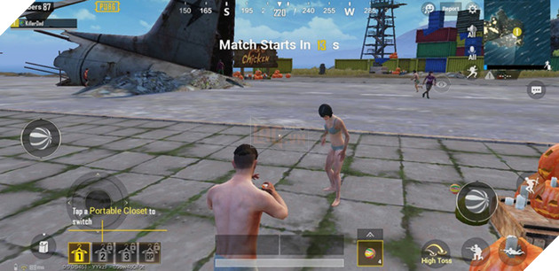 Bản 0.9 của PUBG Mobile quốc tế đuổi gần sát bản 0.10 ở Trung Quốc - Ảnh 6. Bản 0.9 của PUBG Mobile quốc tế đuổi gần sát bản 0.10 ở Trung Quốc - Ảnh 6.