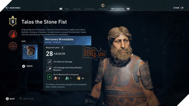 Hướng dẫn AC Odyssey: Tìm và tiêu diệt những tên lính đánh thuê 4