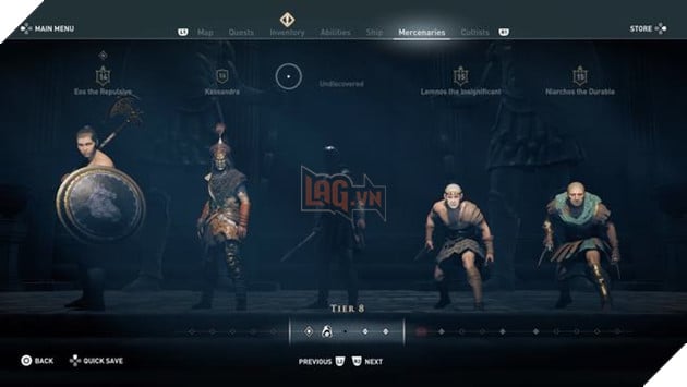 Hướng dẫn AC Odyssey: Tìm và tiêu diệt những tên lính đánh thuê 2