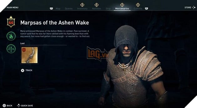 Hướng dẫn AC Odyssey: Tìm và tiêu diệt những tên lính đánh thuê 5