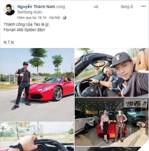 Tin đồn Youtuber Tỷ View mua siêu xe? Sự thật hay một cú sống ảo? - Ảnh 1. Tin đồn Youtuber Tỷ View mua siêu xe? Sự thật hay một cú sống ảo? - Ảnh 1.