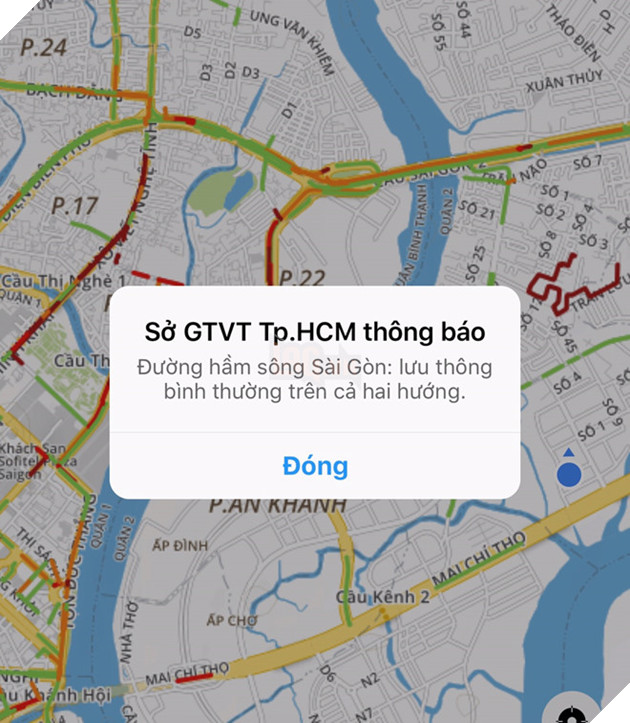 Sap gian giao truoc ham Thu Thiem, giao thong khu Dong Sai Gon te liet hinh anh 13