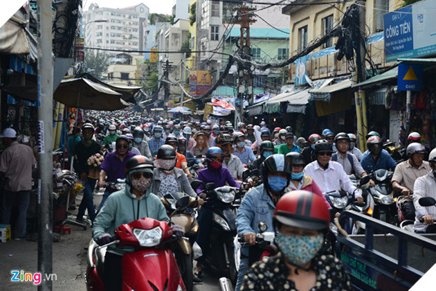 Sap gian giao truoc ham Thu Thiem, giao thong khu Dong Sai Gon te liet hinh anh 9