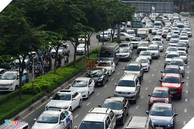 Sap gian giao truoc ham Thu Thiem, giao thong khu Dong Sai Gon te liet hinh anh 6