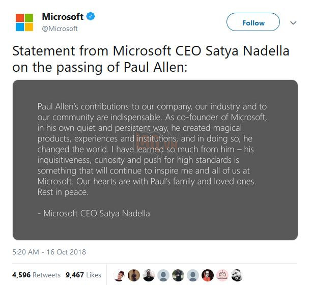 Paul Allen - Người đồng sáng lập nên Microsoft chung với Bill Gate vừa qua đời là ai ?  2