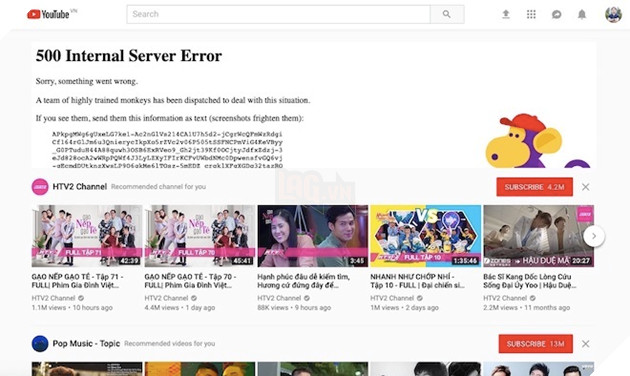 NÓNG: YouTube gián đoạn toàn cầu, liên tục báo lỗi trong sáng 17/10 - 3