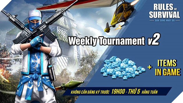 ROS: Cùng nhau rinh vô vàn kim cương khi tham dự Weekly Tournament vào 19h ngày 18/10